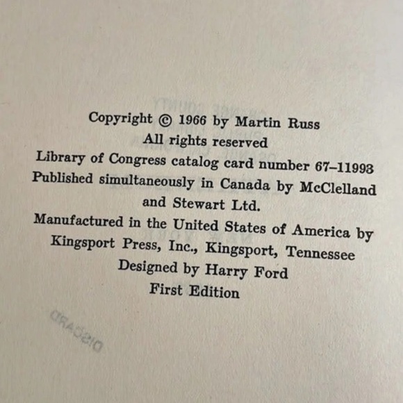 Vintage Book War Memorial by Martin Russ Hardcover 1967 - Picture 4 of 7